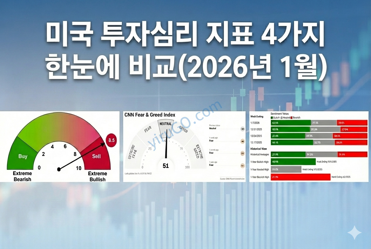 미국 투자심리 지표