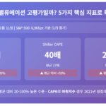 미국 주식 밸류에이션